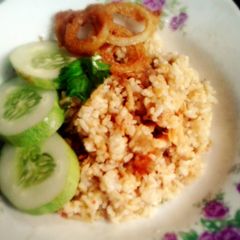 A picture of Fried Rice (Nasi Goreng).