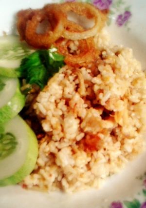 A picture of Fried Rice (Nasi Goreng).
