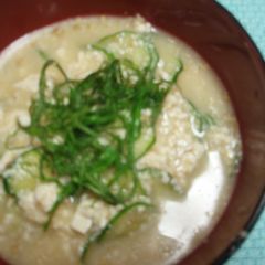 A picture of Ice Cold! Easy Hiyajiru (Cold Miso Soup).