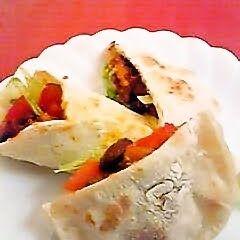 A picture of Soft Shells as Tortillas or Pita Bread!.
