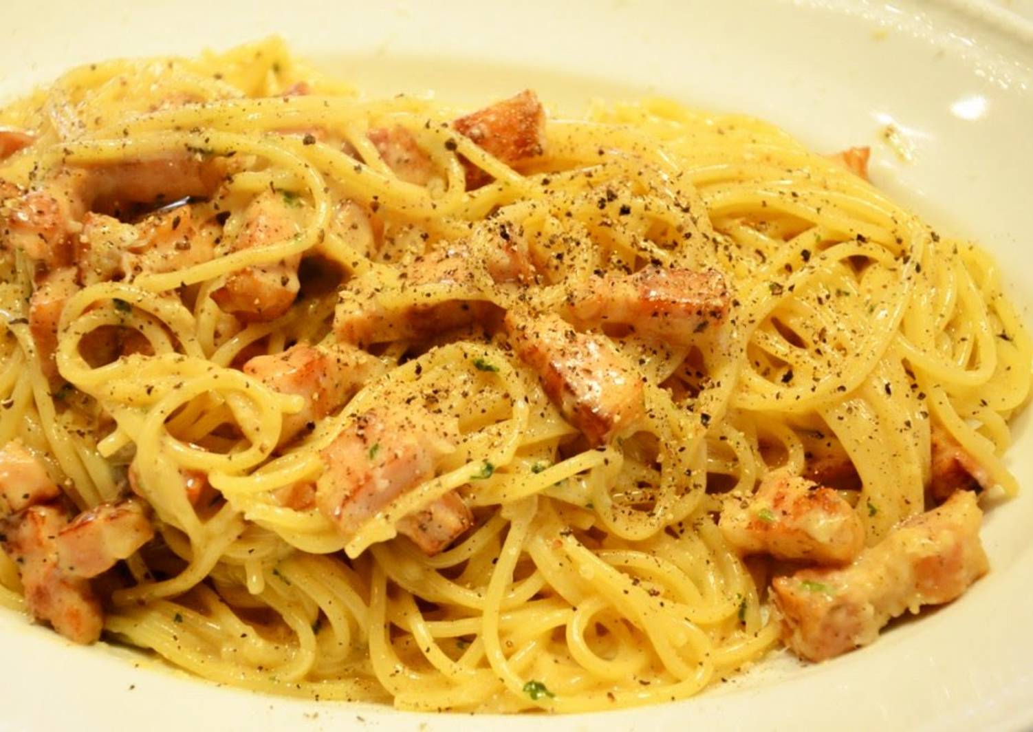 Authentic Carbonara Pasta Recipe by cookpad.japan - Cookpad