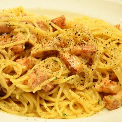 Authentic Carbonara Pasta A picture of Authentic Carbonara Pasta.