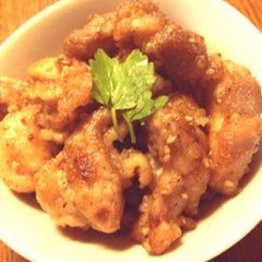 A picture of Easy Chicken Thigh with Japanese-Style Sesame Sauce.