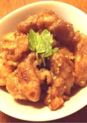A picture of Easy Chicken Thigh with Japanese-Style Sesame Sauce.