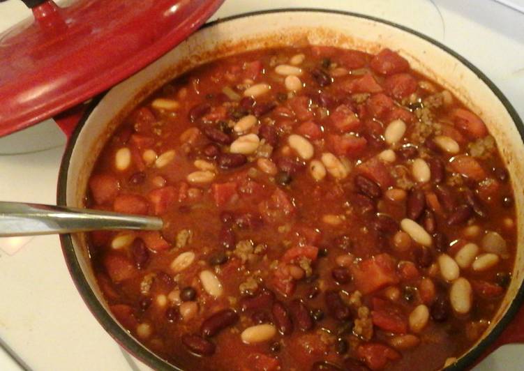 Steps to Make Favorite Simple Budget - Chili