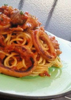 A picture of Sauce for Spaghetti del Pescatore.