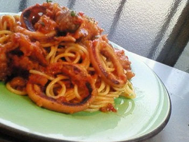 Recipe Sauce for Spaghetti del Pescatore the So Delicious So Delicious
