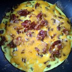 A picture of All in one omelette.