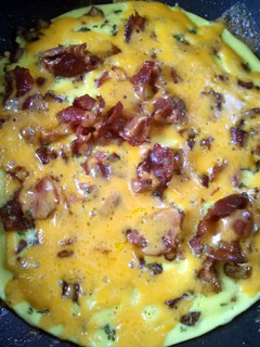 A picture of All in one omelette.
