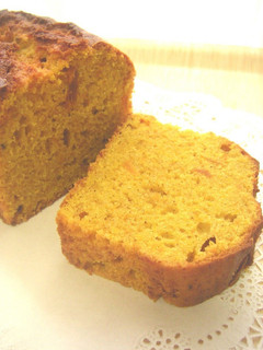 A picture of Kabocha Squash Pound Cake.