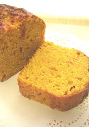 A picture of Kabocha Squash Pound Cake.
