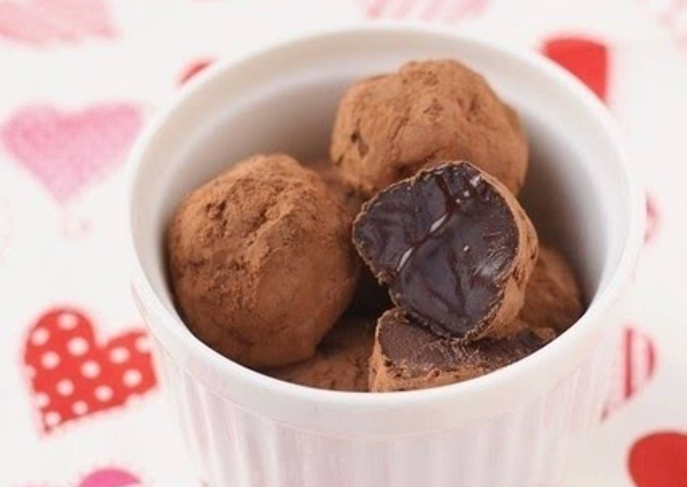 Melty Truffles For Valentine's Day