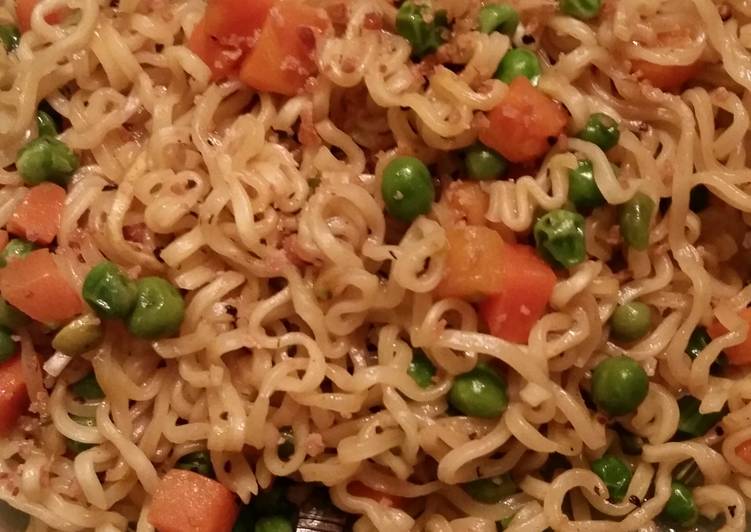 Easiest Way to Make Homemade Fast simple Ramen veggie meal