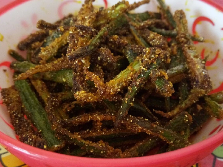 Recipe Bhindi kurkure which So Delicious
