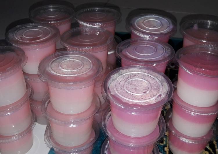 Puding cup simple