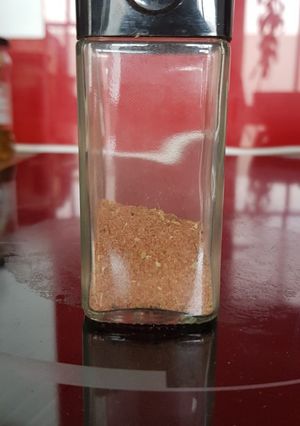 A picture of Fajita seasoning mix.