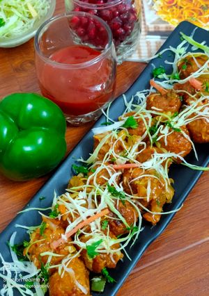 वेज मंचूरियन (Veg Manchurian recipe in Hindi) रेसिपी मुख्य फोटो