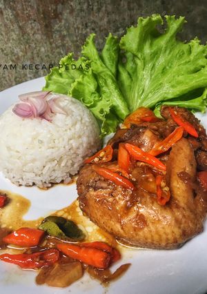 Foto resep Ayam kecap pedas