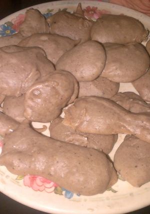 Una foto de Galletas de chocolate sin huevo ni mantequilla