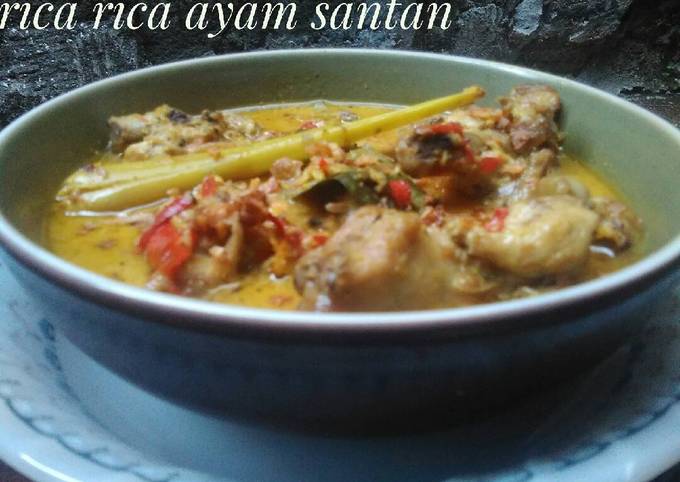 Rica ayam santan