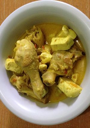 Foto resep Ayam Santan Kuning