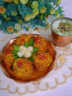 عکسی از دستور کوفته شوید باقلا