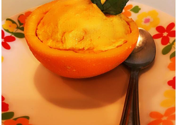 Recipe of Speedy Orange Icecream