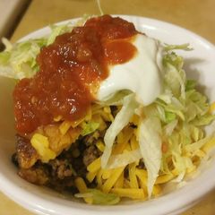 A picture of Beef Tamale Pie.