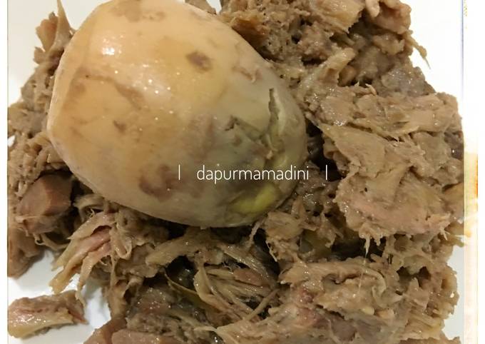 Langkah Mudah untuk Membuat Gudeg Simple No Ribet Anti Gagal