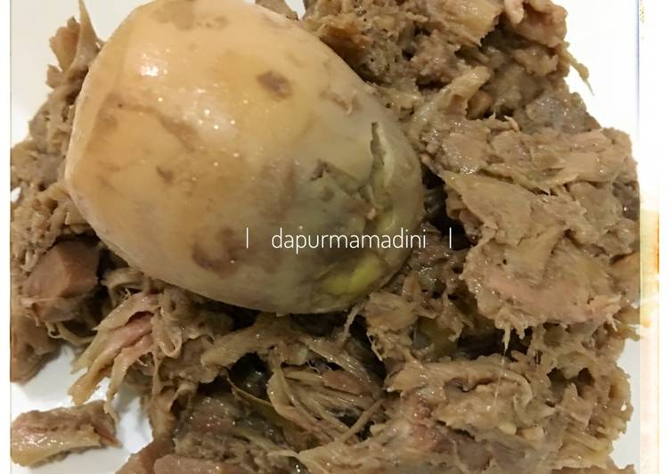 Gudeg Simple No Ribet