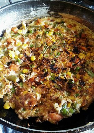 Una foto de Tortilla Primavera