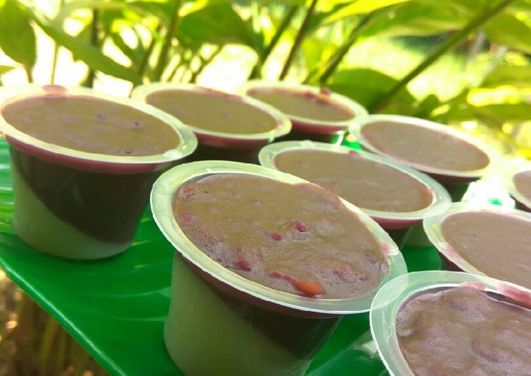 Puding Ubi Jalar Cup 😗