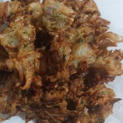 A picture of Without besan super crispy pakoda recipe.