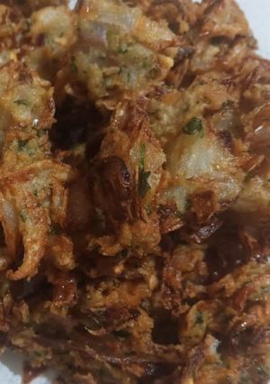 A picture of Without besan super crispy pakoda recipe.