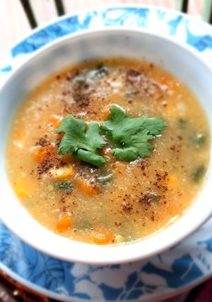 ভেজ কর্ন স্যুপ (veg corn soup recipe in Bengali) রেসিপির প্রধান ছবি