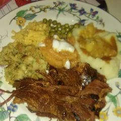 Christmas Dinner A picture of Christmas Dinner.
