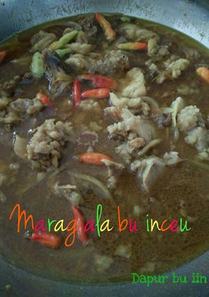Foto resep Marag ala bu inceu