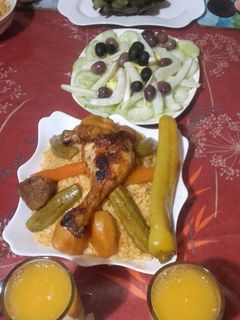 صورة لوصفة شخشوخة الظفر طبق تقليدي جزائري 🌶🍗🍽🍷