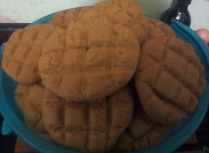 Una foto de Galletas de Crema de Cacahuate
