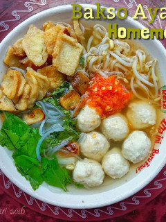 Foto resep Bakso ayam homemade