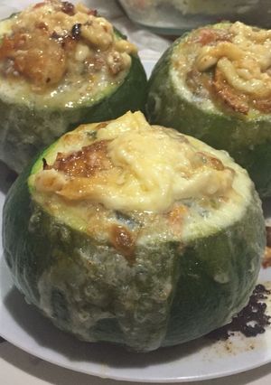 Una foto de Zapallitos rellenos