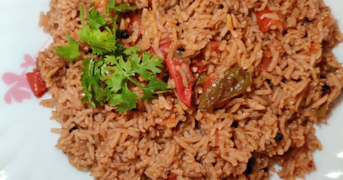 Tomato Rice in Cooker Recipe by rama Cookpad