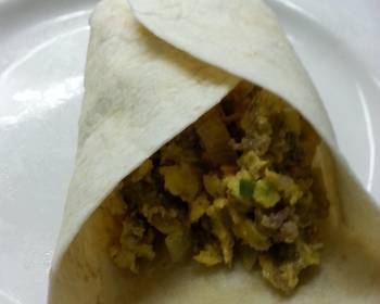 Easy Recipe Real breakfast burritos Practical Delicious