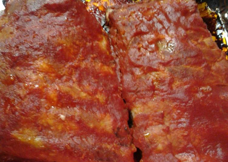 Steps to Prepare Ultimate St Louis style sauce and rub