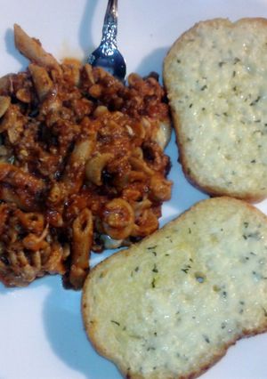 A picture of Baked Ziti.