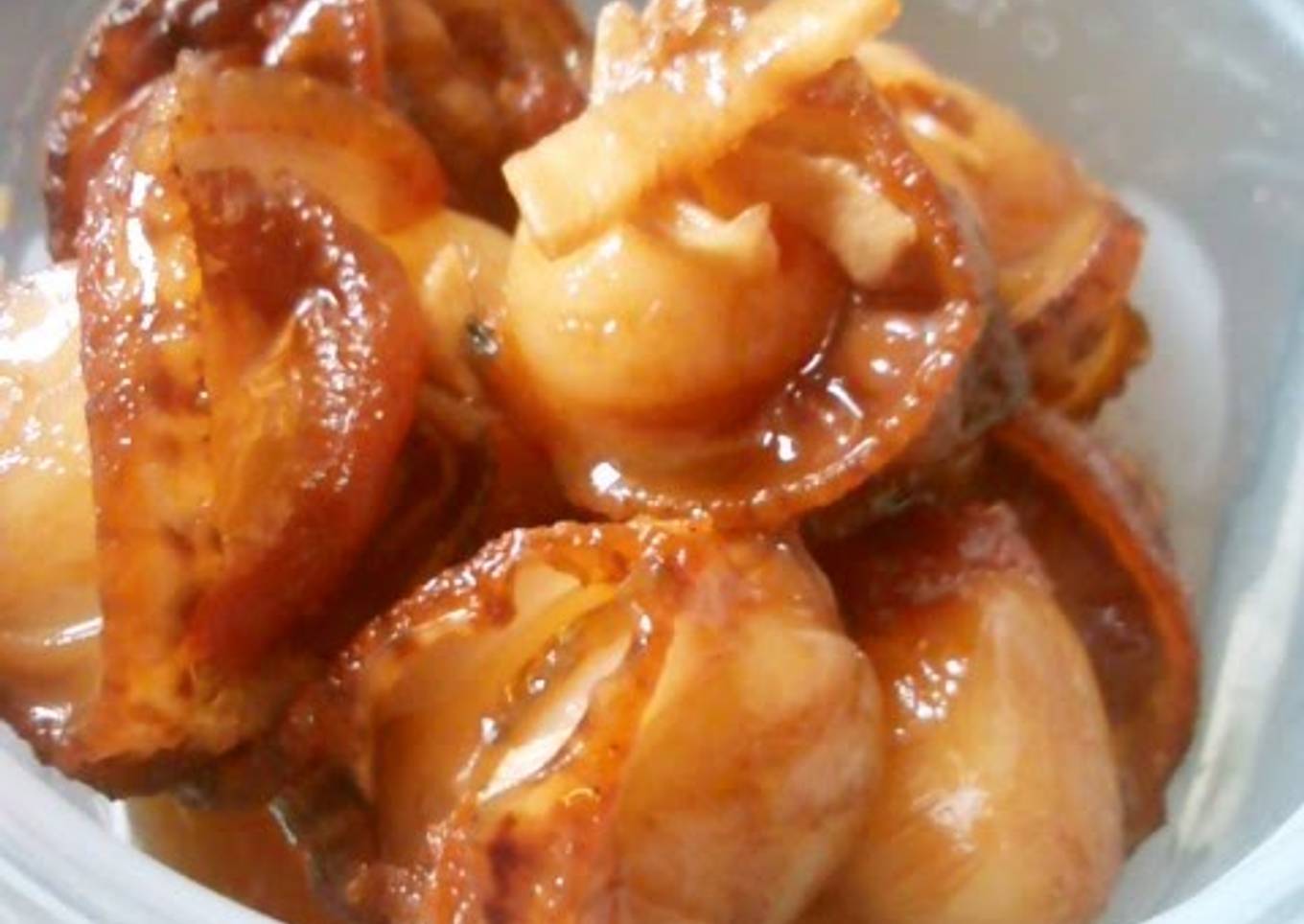 Baby Scallop Tsukudani--a Perfect Bento Item