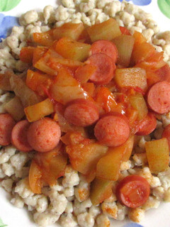 Lecsós nokedli (Gluténmentesen is) recept fotója