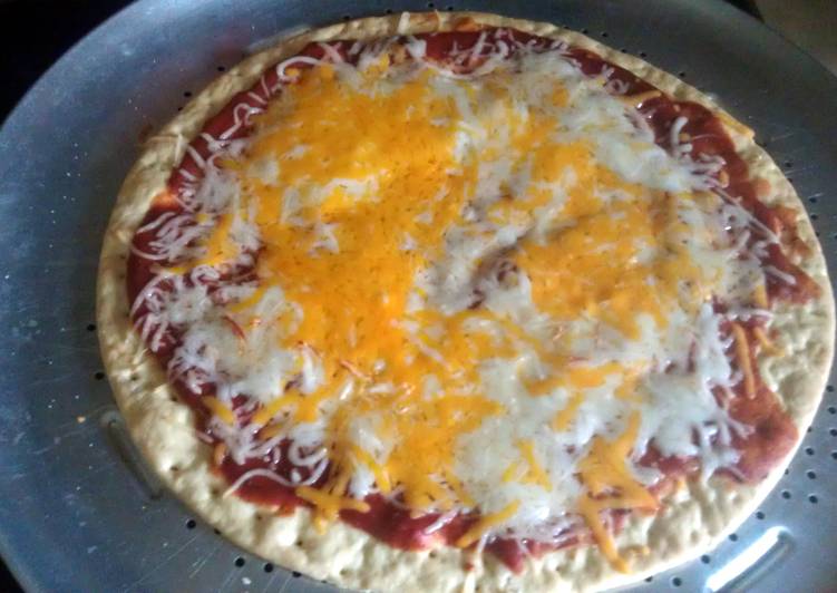 Easiest Way to Make Any-night-of-the-week 3 cheese pizza