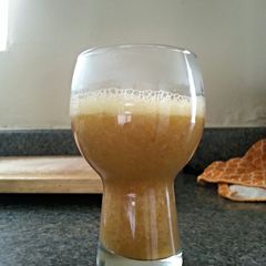 A picture of Black Tea & Peach Smoothie.