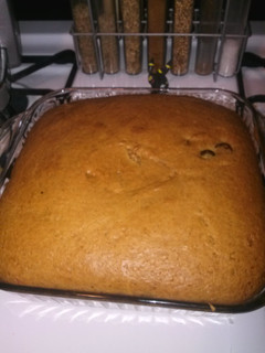 A picture of Peanut Butter Banana Bread.